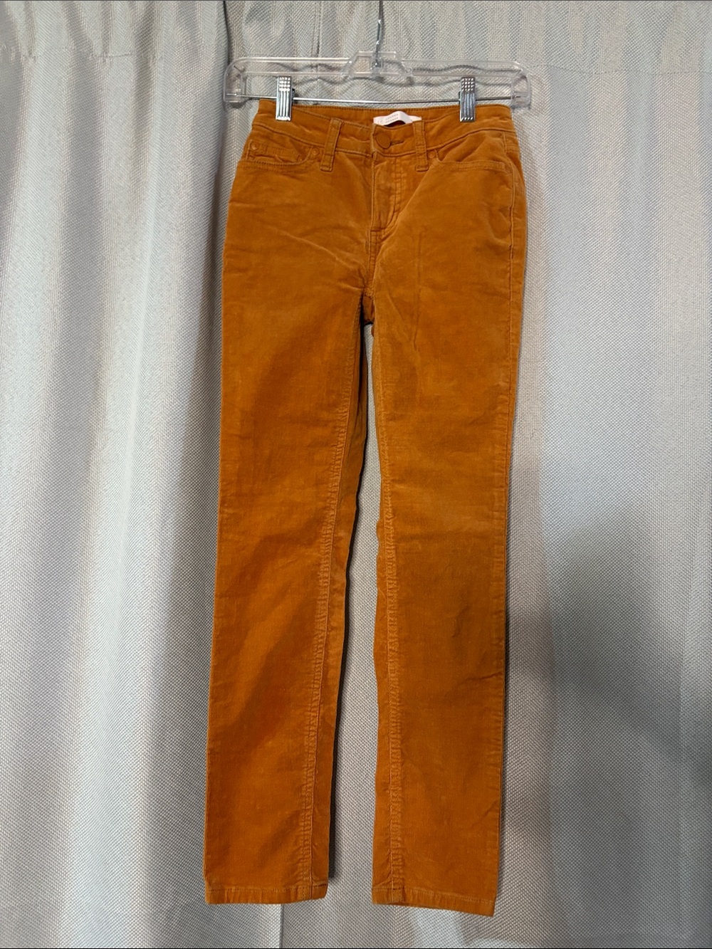LC Lauren Conrad Low Rise Mustard Orange Corduroy Skinny Pants